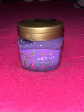 Amethyst Lavender Body Scrub - Gold Lid